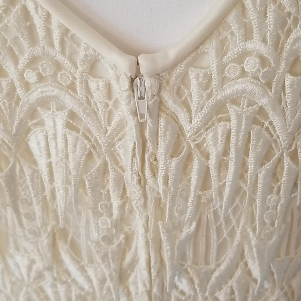 CATTIVA NWT Beautiful Special Occasion Gown Ivory  10 - Picture 8 of 14